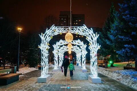 Новогодние ворота