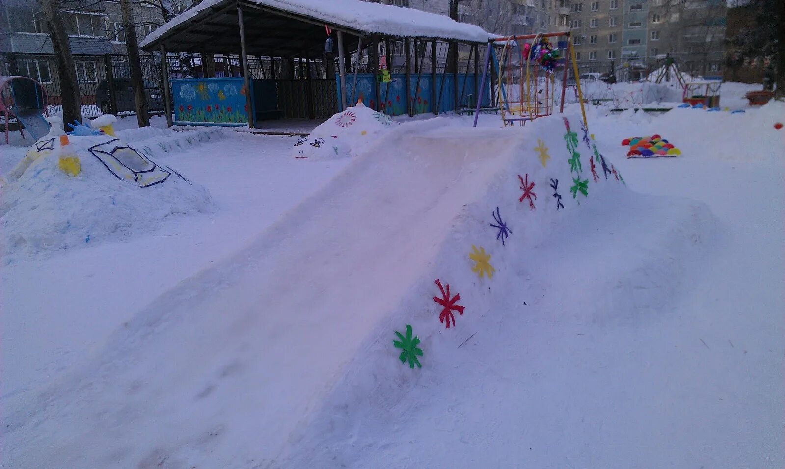 Как правильно делать горку
