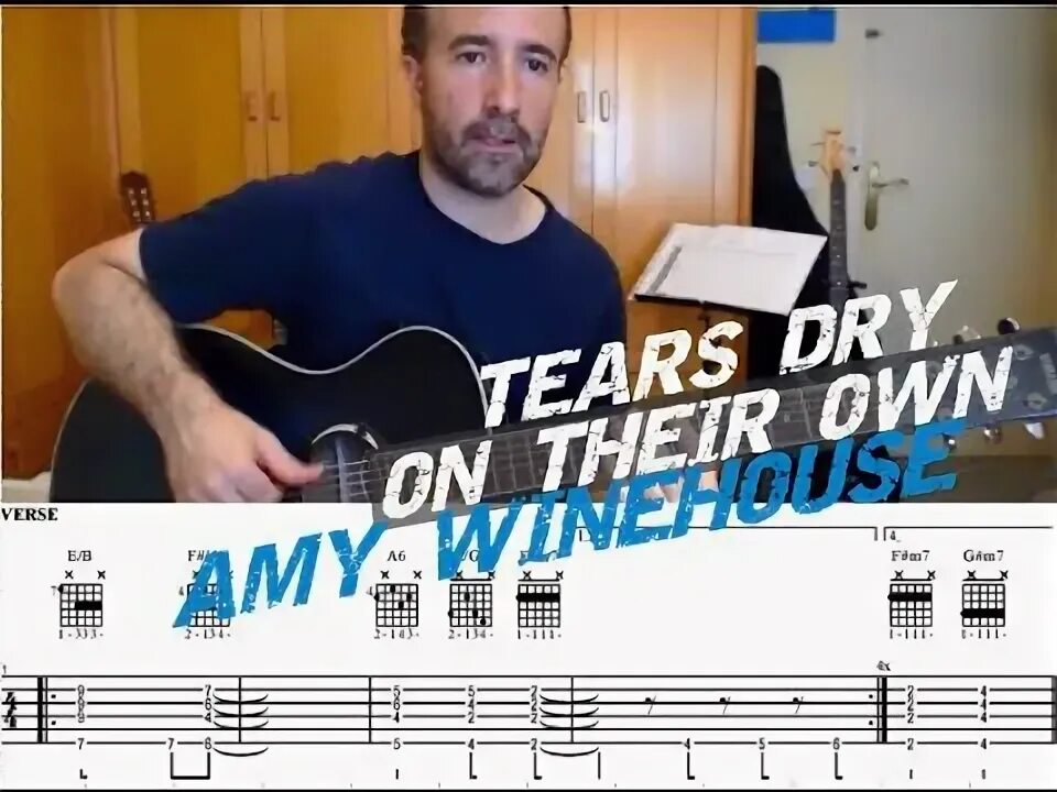 Tears dry on their own. Tears dry on their own аккорды.