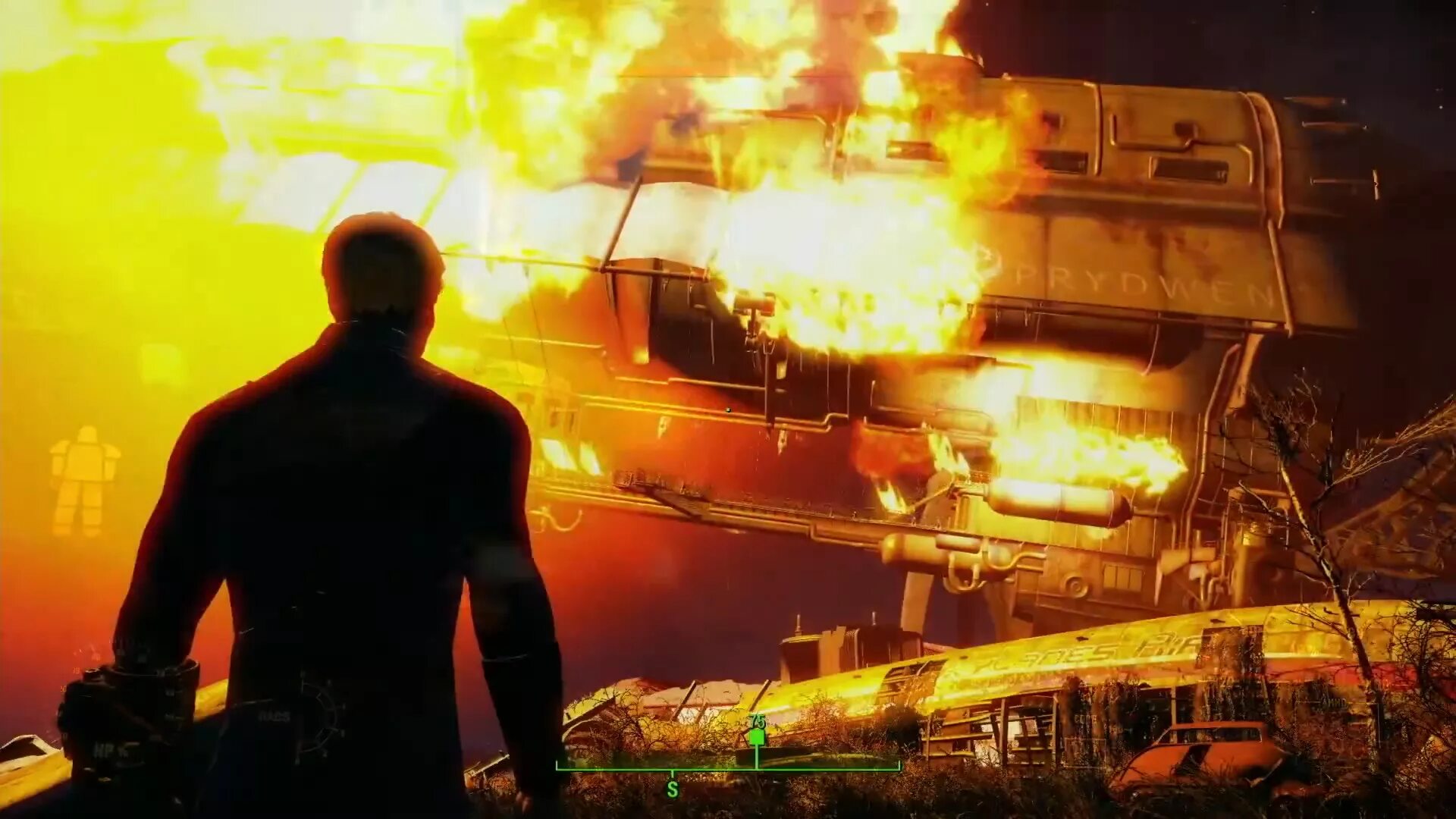 Fallout 4 падение. гранатомет фоллаут 4. разрушенный придвен фоллаут 4. Fallout консоль. Fallout 4 падение.