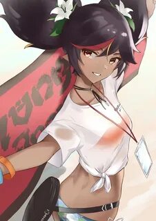 Dark skinned female