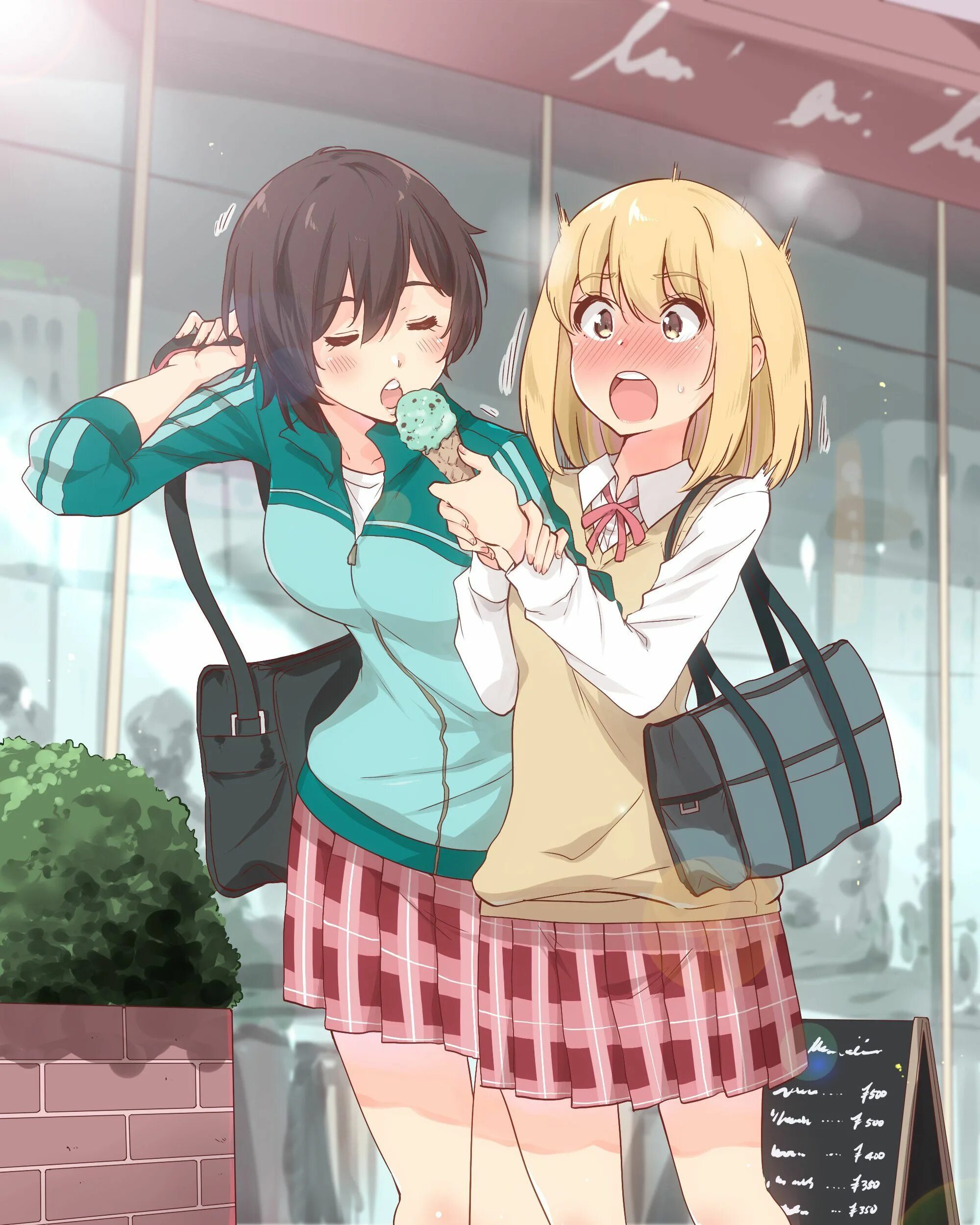 Юи ямада. Asagao to kase san. Сияние утра и касэ-сан / asagao to kase-san. Сияние утра и касэ-сан. Asagao to kase san.