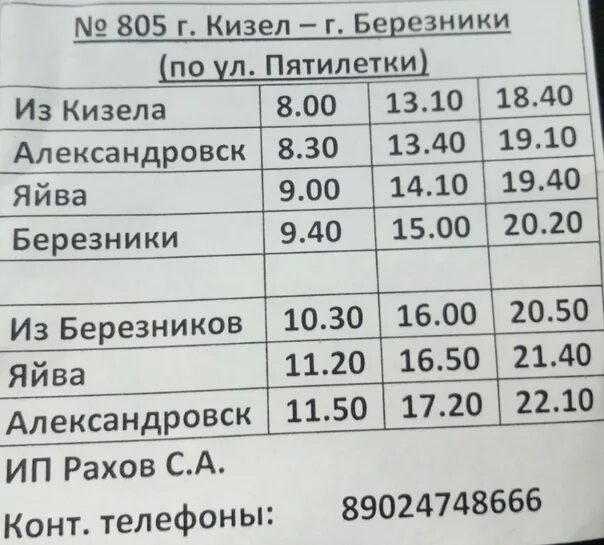Расписание автобусов березники 2025. Расписание автобусов кизел березники. кизел-березники расписание автобусов 805. расписание березники кизел березники автобусов. расписания автобуса до березников от кизела..