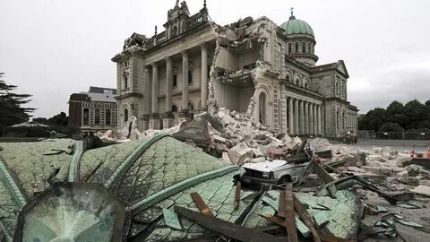 Earthquake destroy