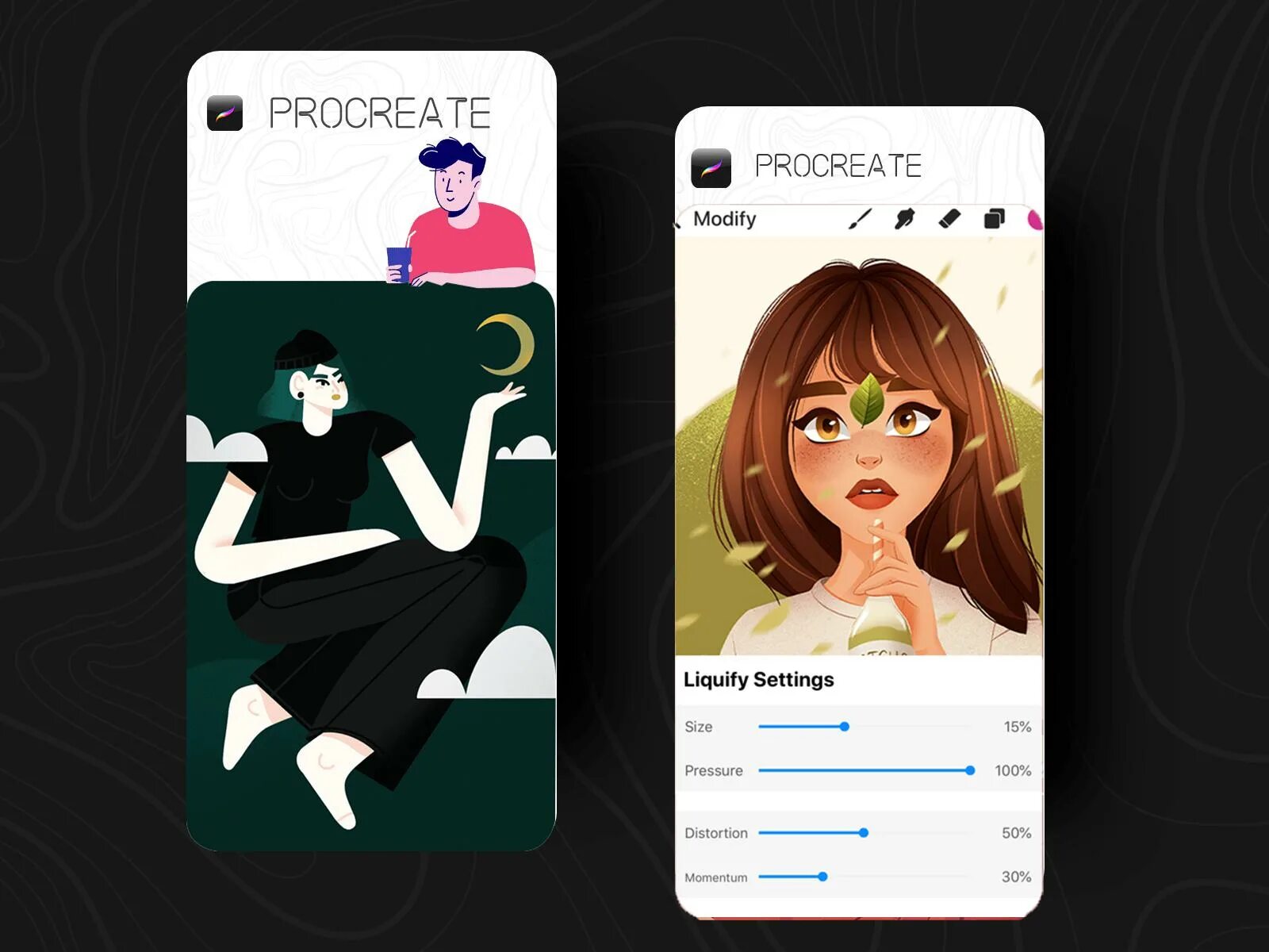 Procreate на андроид полная