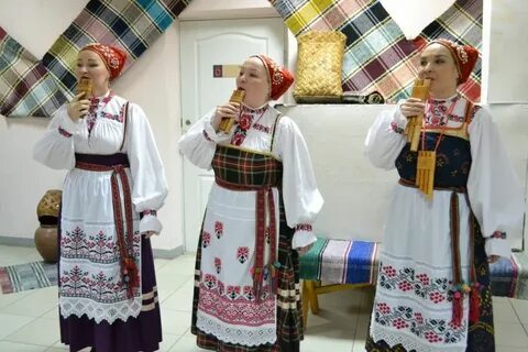 Национальный костюм пермского края