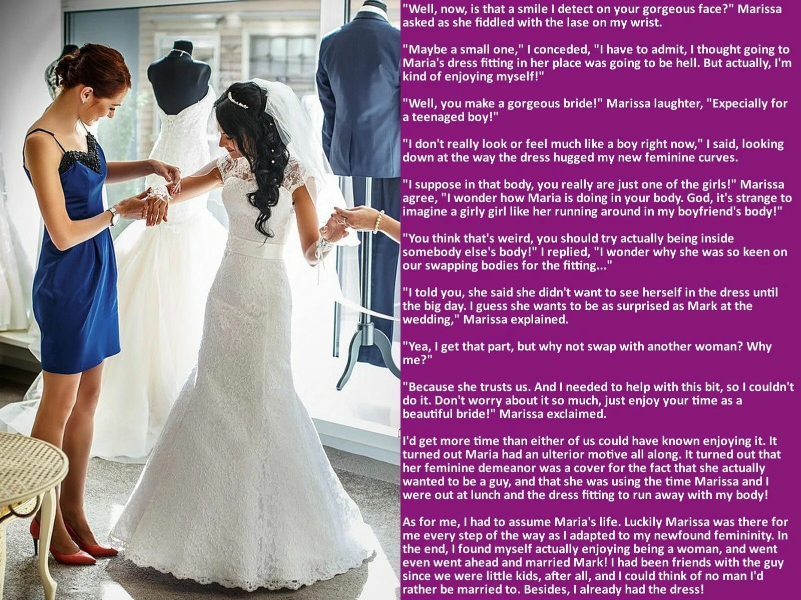 Are going to get married. Captions TG свадьба. Свадебное платье TG caption. Феминизация невеста каптион. Сисси бой.