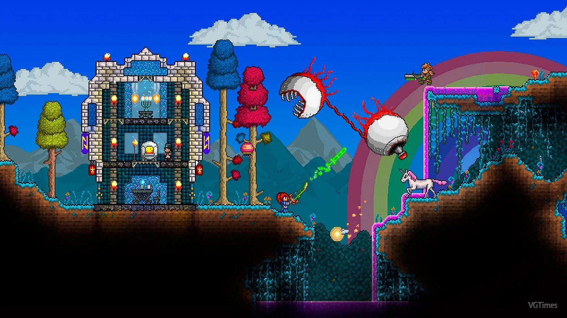 Terraria самое. Игра Terraria. Terraria картины. Terraria (Nintendo Switch). Террария 3.