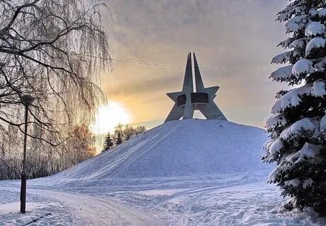 Брянск снежное