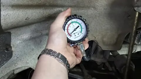 Давление масла после замены масла