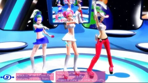 (MMD) Space Channel 5 Pose Pack by SAB64 on DeviantArt.