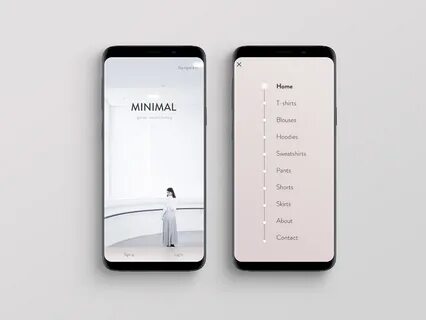 Минималистичный интерфейс