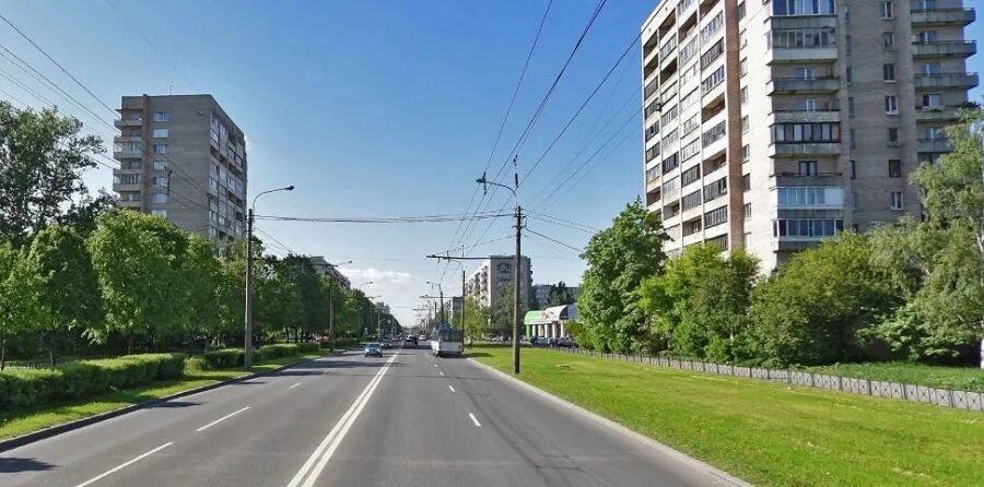 Санкт-Петербург, улица Пражская дом 42. многоквартирный дом