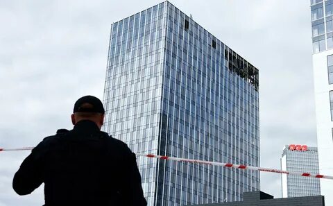 Куда прилетел дрон в москве