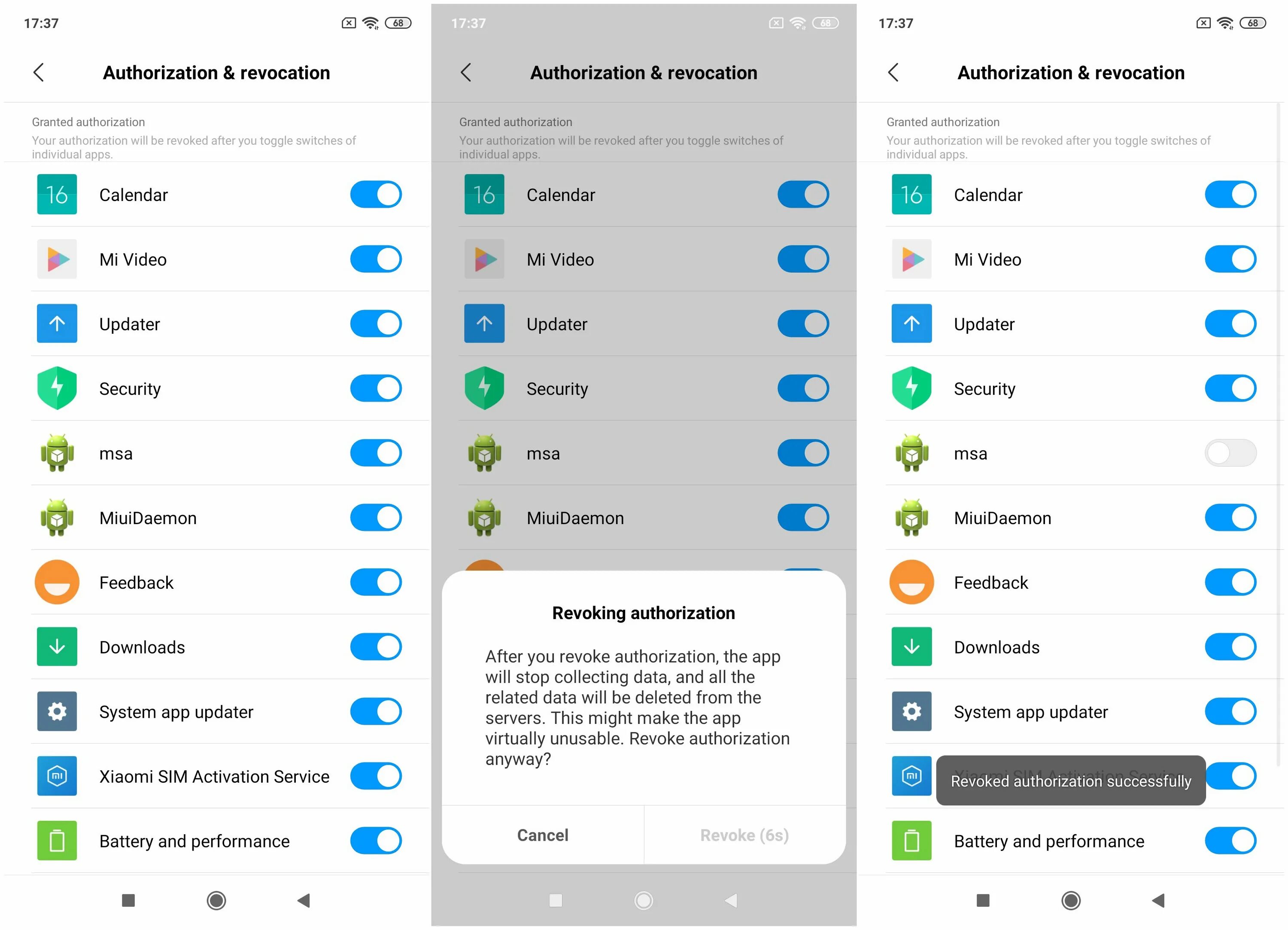 Как убрать ошибку xiaomi. Msa приложение. msa xiaomi что это. ошибка xiaomi. ошибки miui.