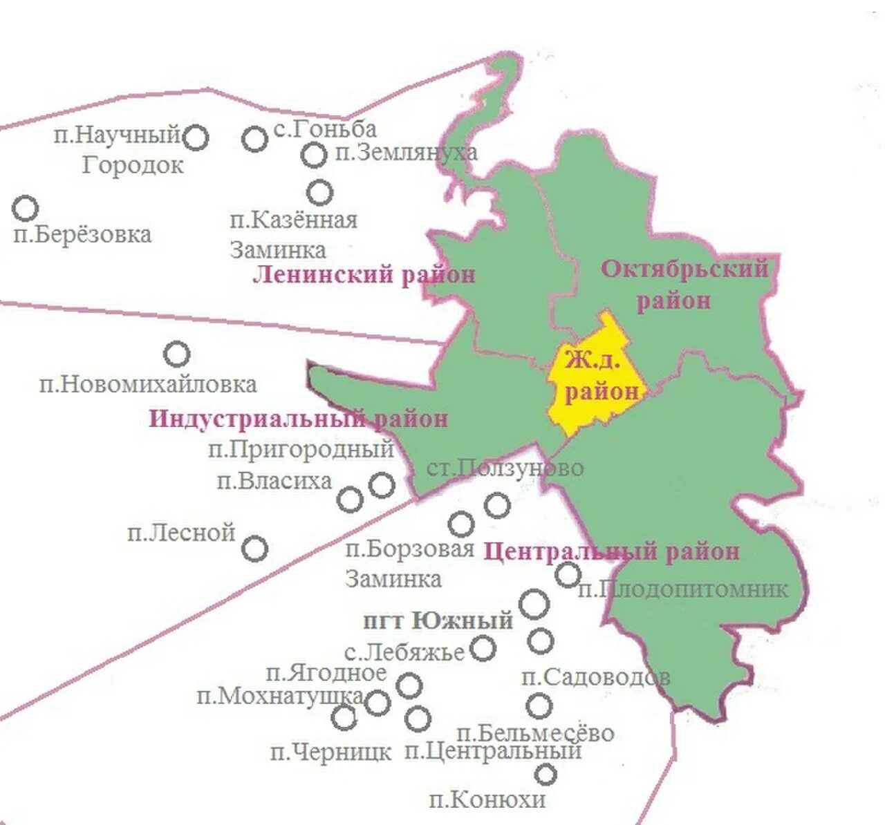 Где находится каком районе. Карта Барнаула по районам. Районы города Барнаула на карте. Карта Барнаула по районам города. Барнаул границы районов.