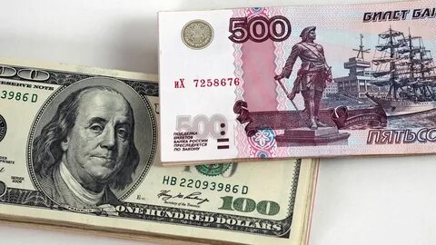 100 долларов в российских