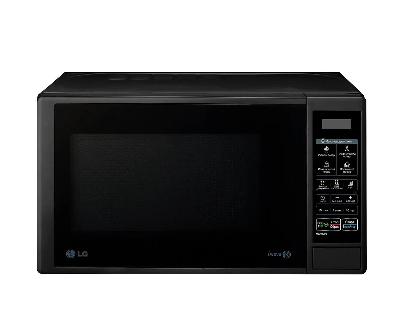 Микроволновые печи купить новые. СВЧ LG MS-2042db. LG ms2042db. Микроволновая печь Соло LG ms2042darb. Микроволновая печь LG ms2042db, черный.