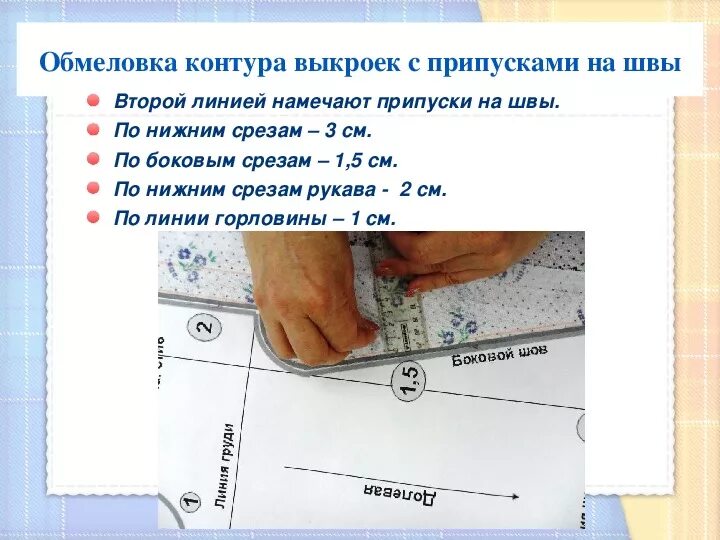 Как перенести выкройку