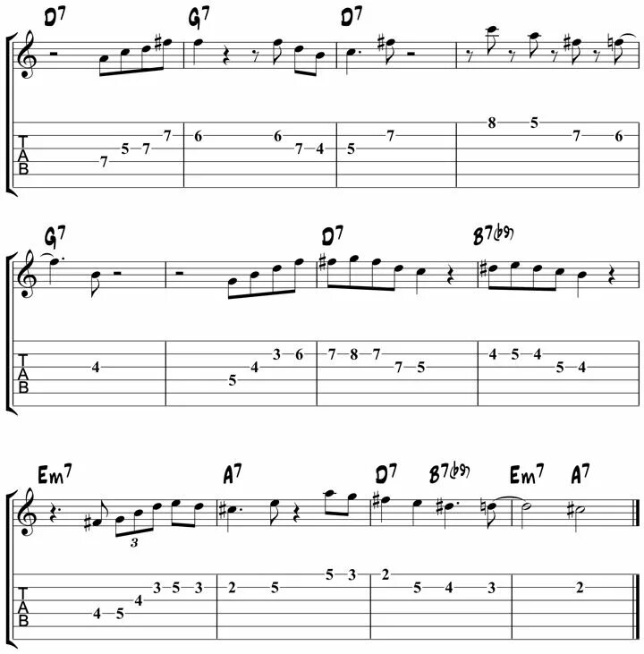 Jazz tab