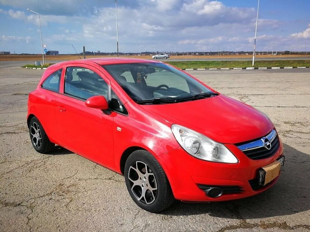 Opel corsa 2008 год