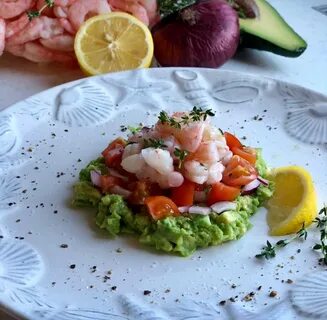 Гребешки с креветками