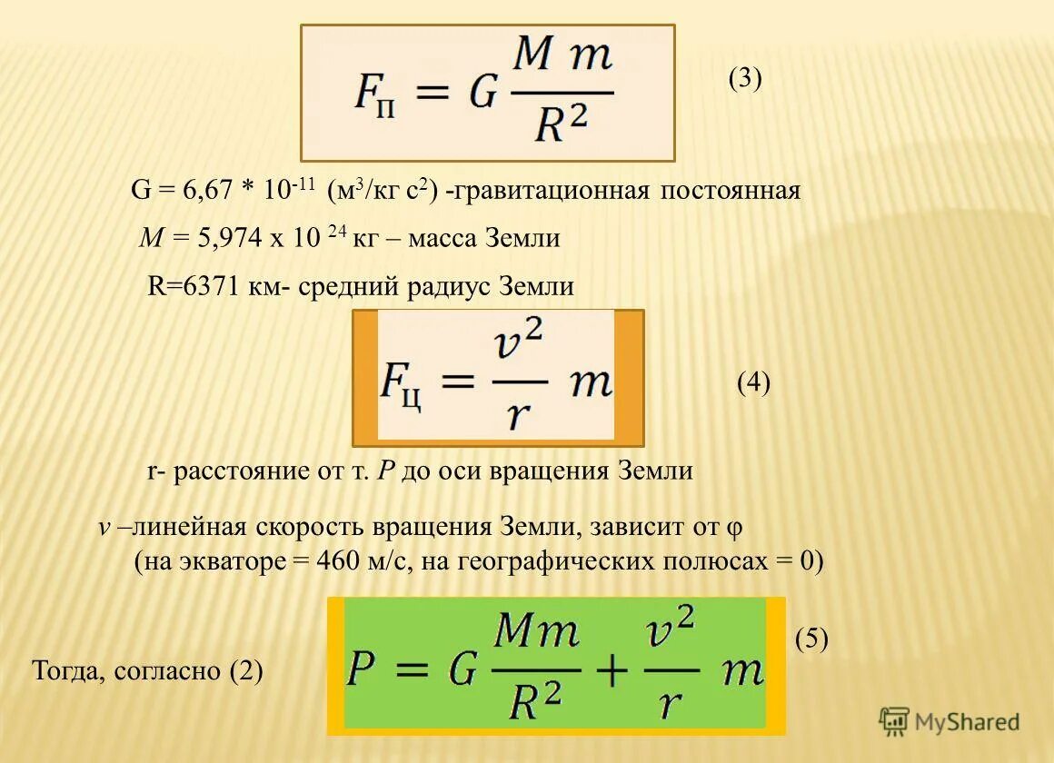 Постоянная г