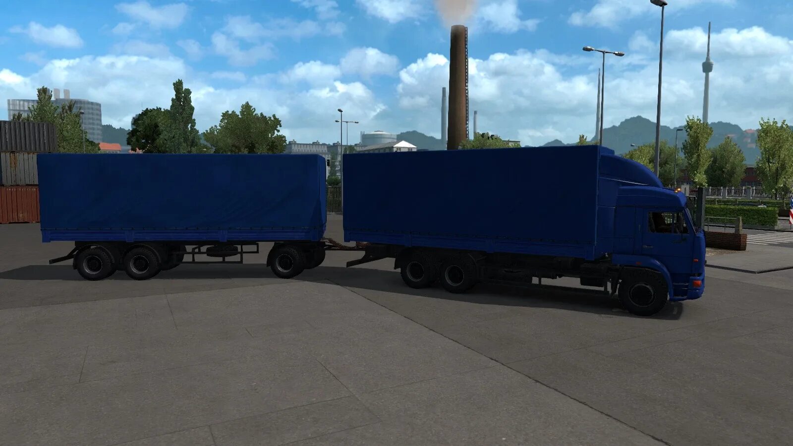 Прицепы на камаз мод. Камаз 55102 фс 19. Камаз 54 - 64 - 65 + прицепы". Камаз 54-64-65 nefaz 8332. Прицеп камаз farming simulator 2019.