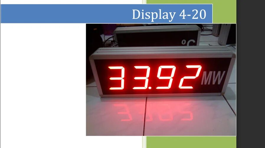 4 display