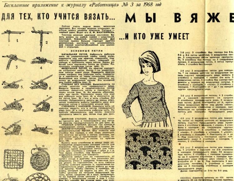 Рукоделие в старых журналах работница. Вязание работница. Журнал работница 1966 год. Советские журналы по вязанию на машине. Вязание работница.