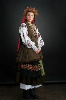 Народные костюмы донбасса
