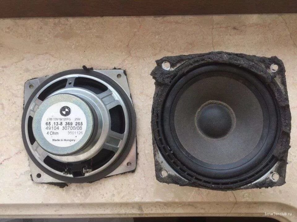 динамики 16. бмв е34 колонки.