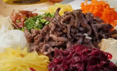 Чафан с мясом