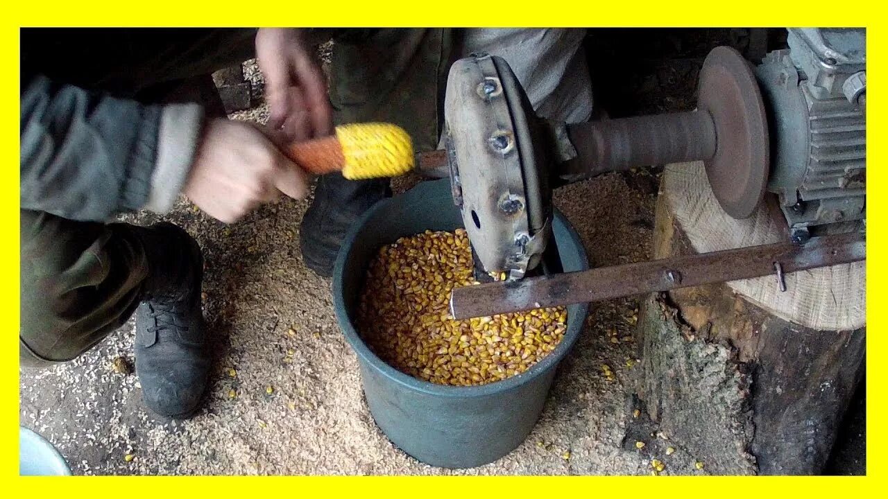 Как измельчить кукурузу