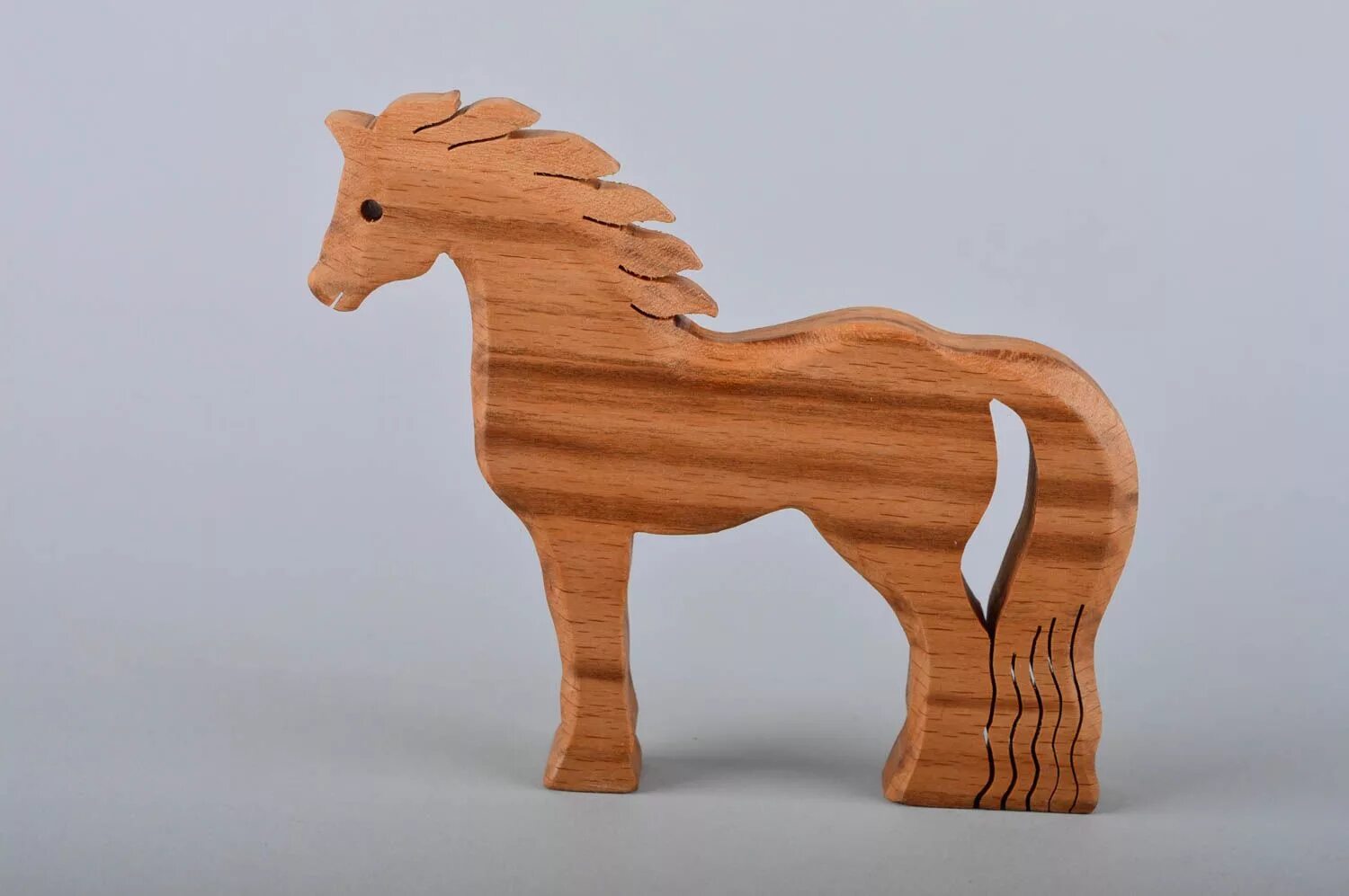 Horse wooden figure by Kay Bojesen Denmark