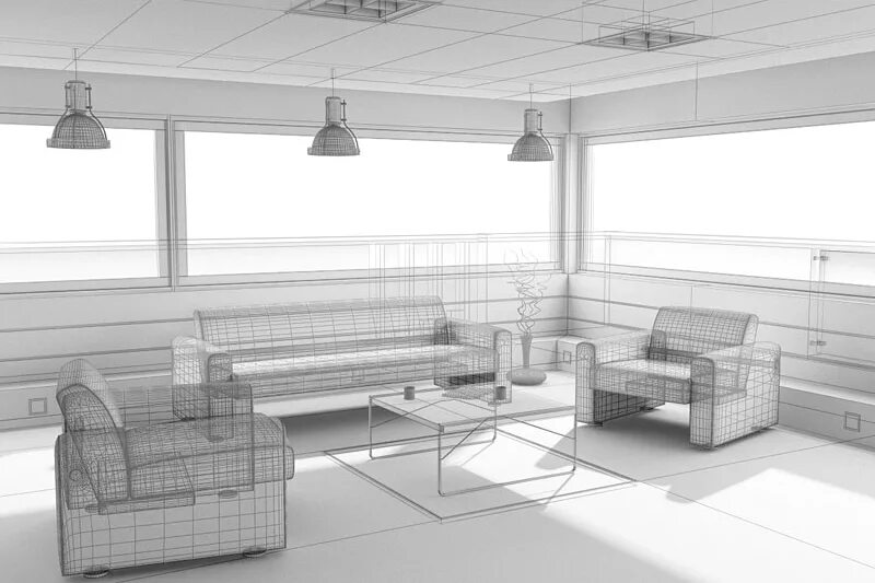 Рендер в 3д макс. Сетка интерьера 3ds max. 3d интерьер. рендер сетки. рендер сетки интерьер.