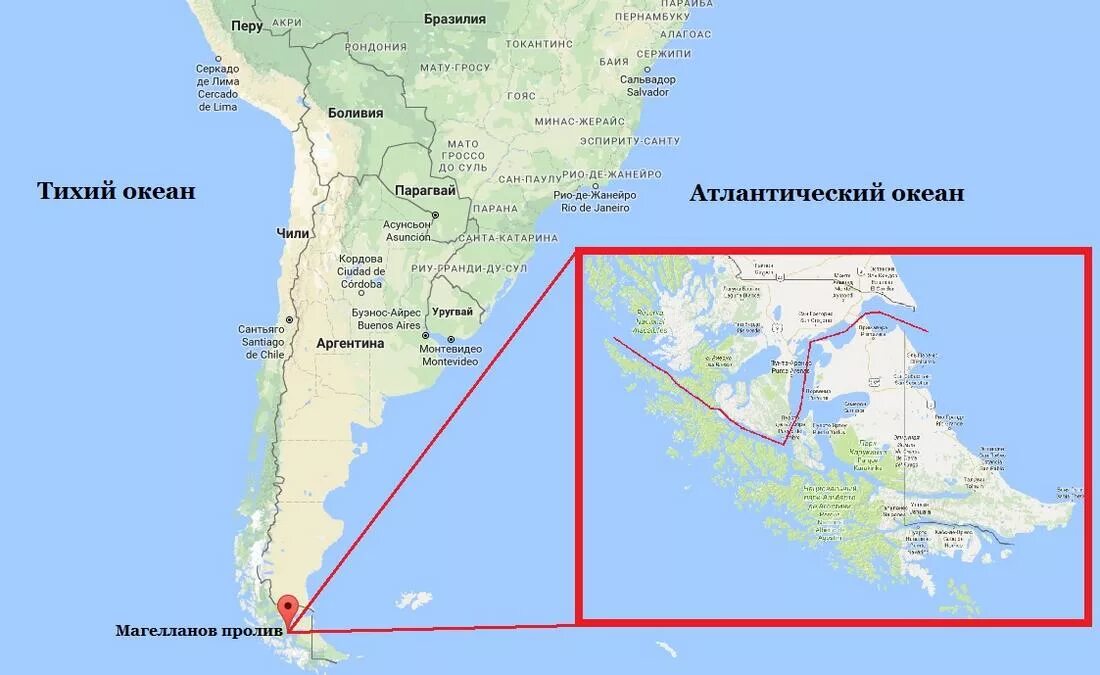 магелланов пролив на карте южной америки. где находится остров огненная земля на карте. остров огненная земля на карте южной америки.