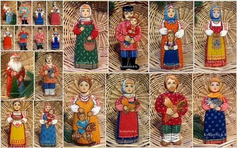Кукла из дерева символизирующая сохранение рода
