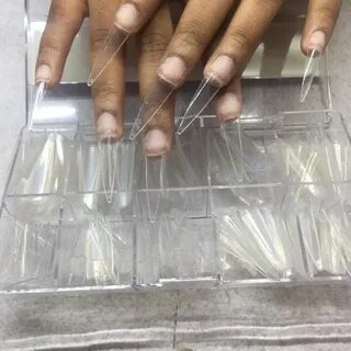 Накладные ногти без лампы
