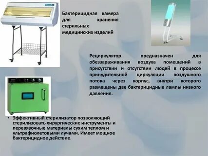 Время обеззараживания воздуха производственных