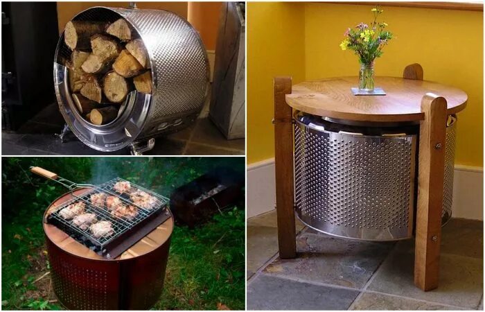 Коптильня из старой стиральной машины. Самоделки из барабана стиральной машины. Самоделки из стиральной машинки автомат. Клумба из барабана стиральной машины. Коптильня из стиральной машины.