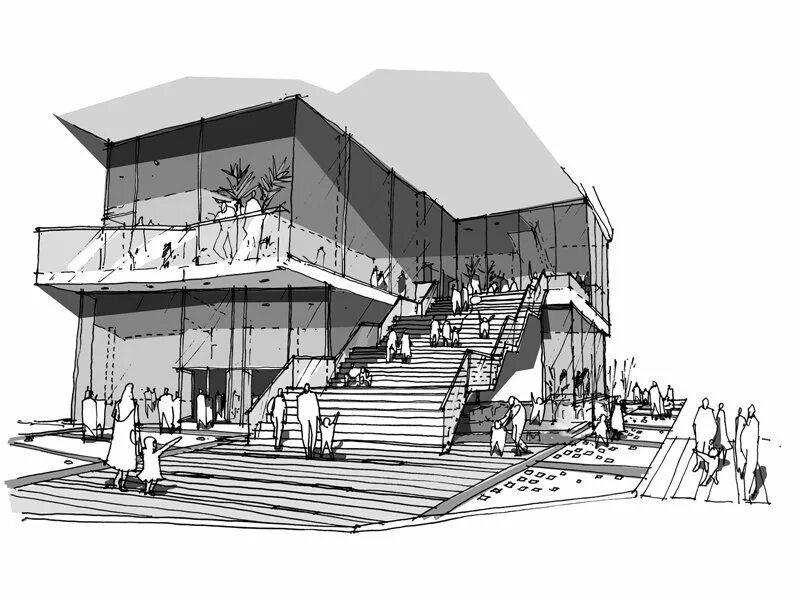 Человек в архитектурной среде. Набросок пейзаж в перспективе. Стаффаж в архитектуре. Проекты дизайнеров архитектурной среды. Человек в архитектурной среде.