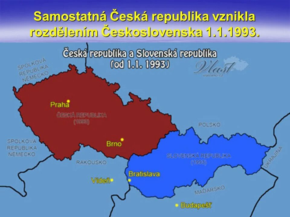 В каком году распалось государство чехословакия. Разделение Чехословакии на Чехию и Словакию. Карта Чехословакии 1993. Карта Словакии и Чехии 1993. Карта Чехословакии до распада и после.
