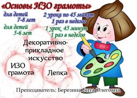 Основы изо программа