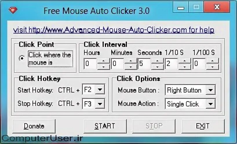 Mouse clicker