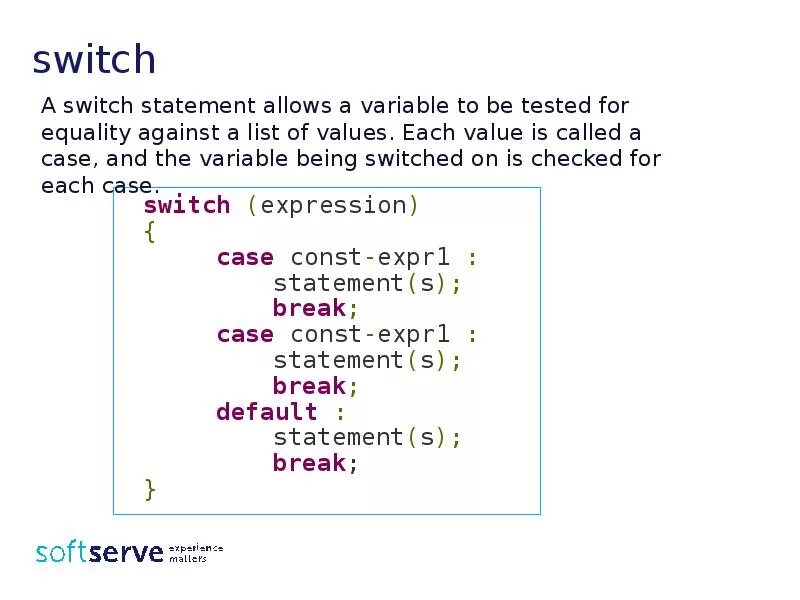 Примеры Switch Statement. Case Statement outside Switch но Switch есть java. Switch expression java. Const Case как записывается.