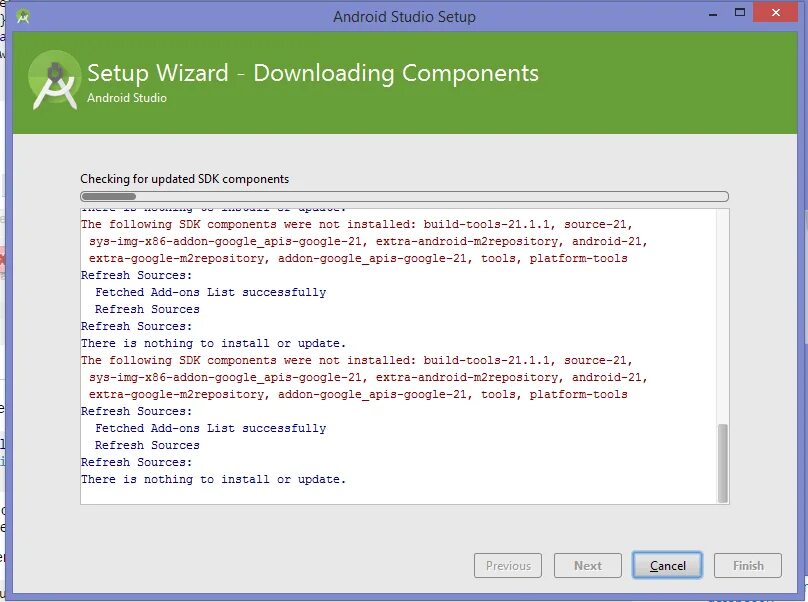 Ошибка the following components. Android studio setup wizard. sdk components setup android studio. android studio setup wizard hello world. repository android.