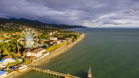 Лазаревское вид на море