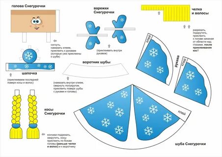 Новогодние поделки схемы новогодние поделки из бумаги (26 фото) .