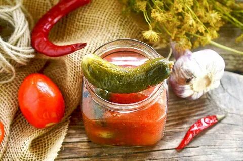 Вкуснейшие огурцы с чили